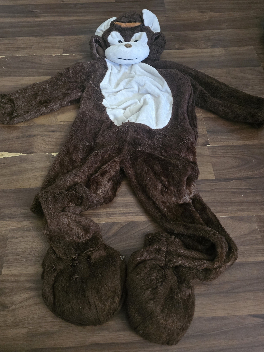 Brown Monkey Plush Kids Halloween Costume